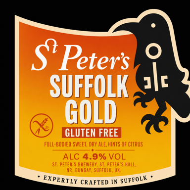 Gluten Free Suffolk Gold beer artwork