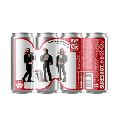Small Man's Wetsuit beer artwork