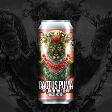Cactus Puma beer artwork