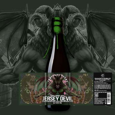Jersey Devil Tequila BA beer artwork