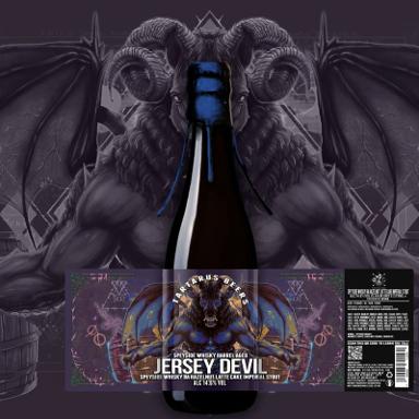 Jersey Devil Whisky BA beer artwork