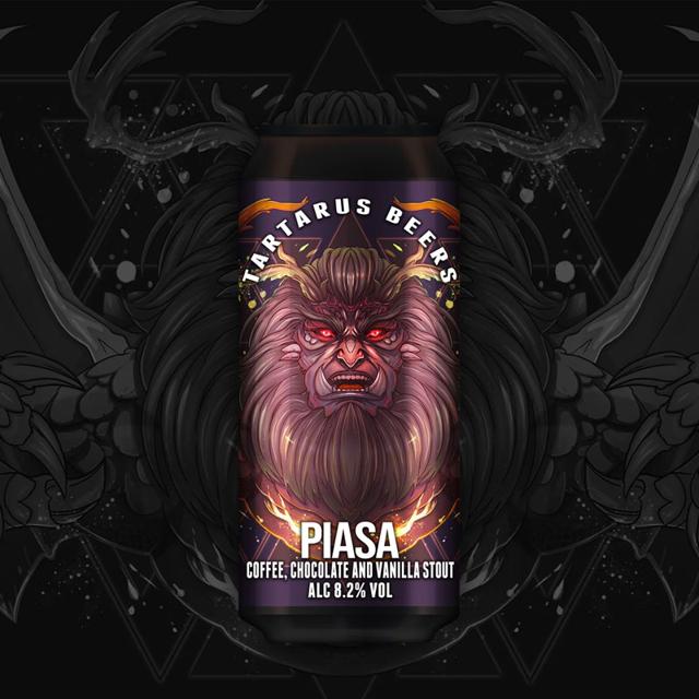 Piasa beer artwork