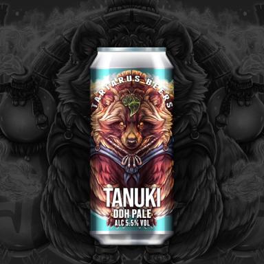 Tanuki beer artwork