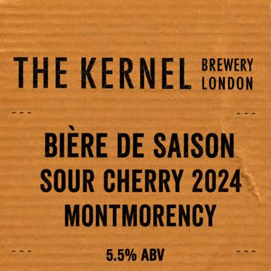Bière de Saison Sour Cherry beer artwork