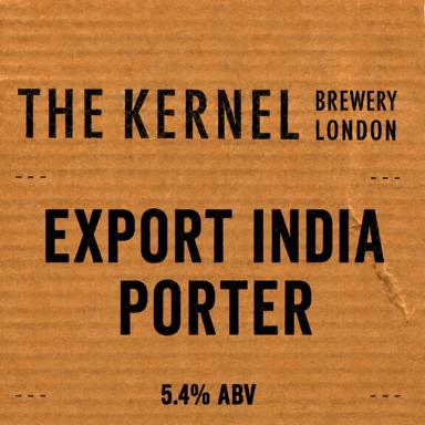 Export India Porter beer artwork
