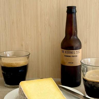 Running Porter beer artwork