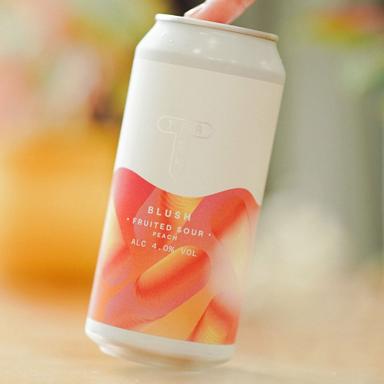 Blush beer artwork