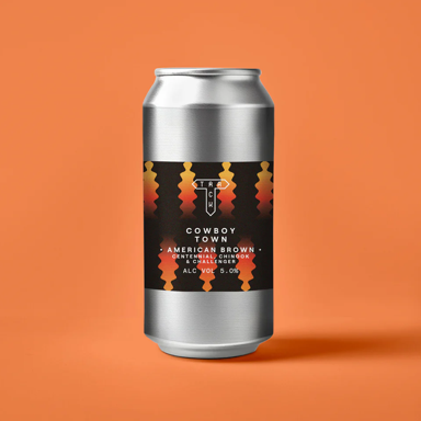 Cowboy Town beer artwork