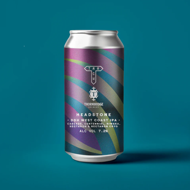 Headstone beer artwork