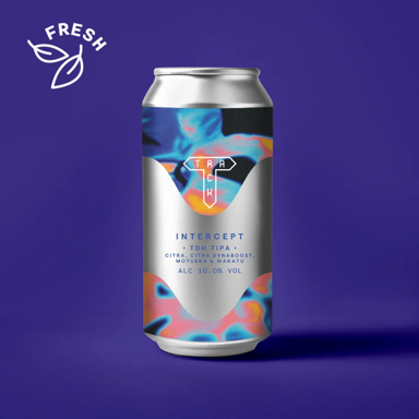Intercept beer artwork