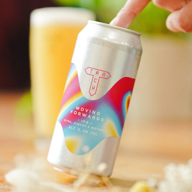 Moving Forwards beer artwork
