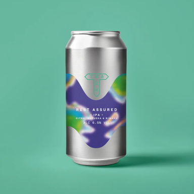 Rest Assured beer artwork