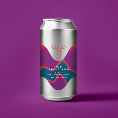 Right About Now beer artwork