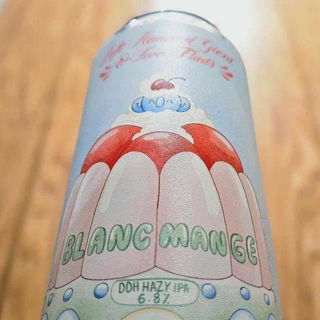 Blancmange beer artwork