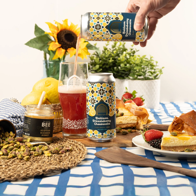 Baklava Drizzleberry Cheesecake beer artwork