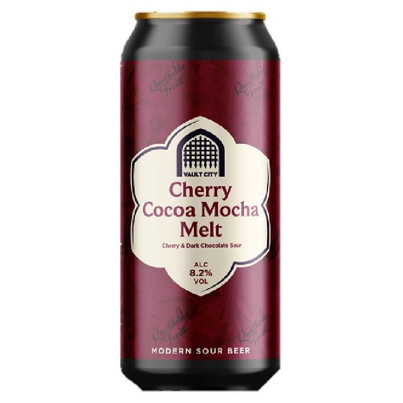 Artwork for Cherry Cocoa Mocha Melt by Vault City Brewing