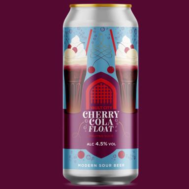 Cherry Cola Float beer artwork