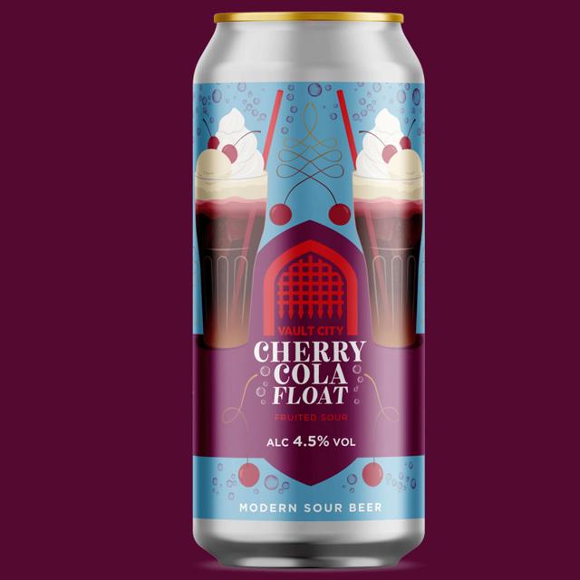 Cherry Cola Float beer artwork