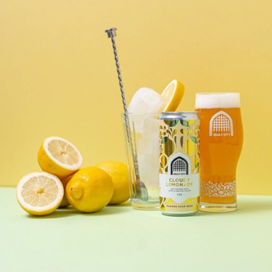 Cloudy Lemonade beer artwork