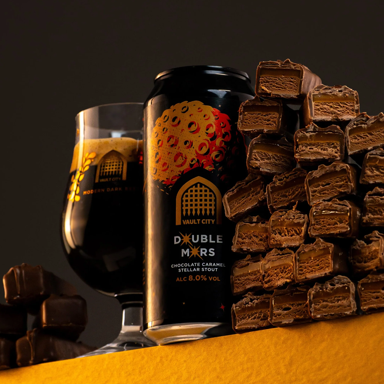 Double M*rs Imperial Stout beer artwork