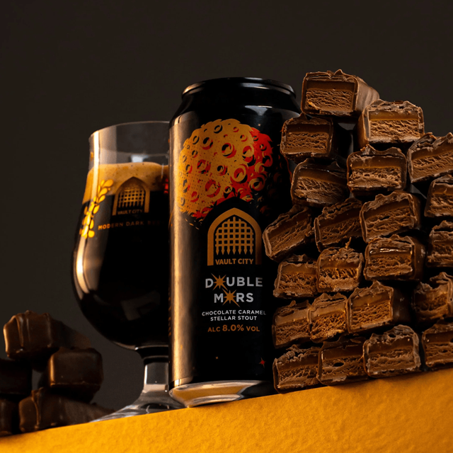 Double M*rs Imperial Stout beer artwork