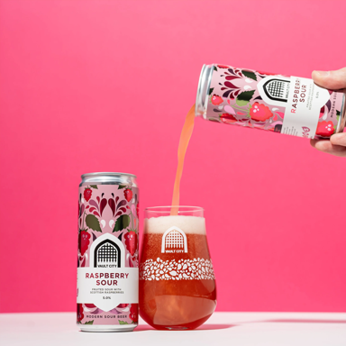 Raspberry Sour beer artwork