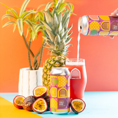 Tropical Table Sour beer artwork
