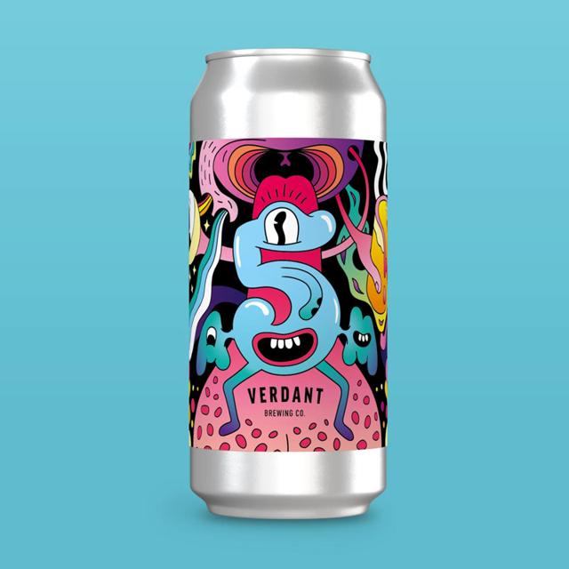 Five AM beer artwork
