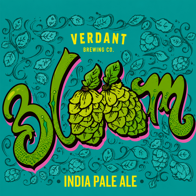 Bloom beer artwork