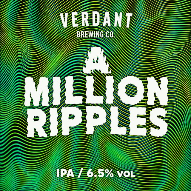 A Million Ripples beer artwork