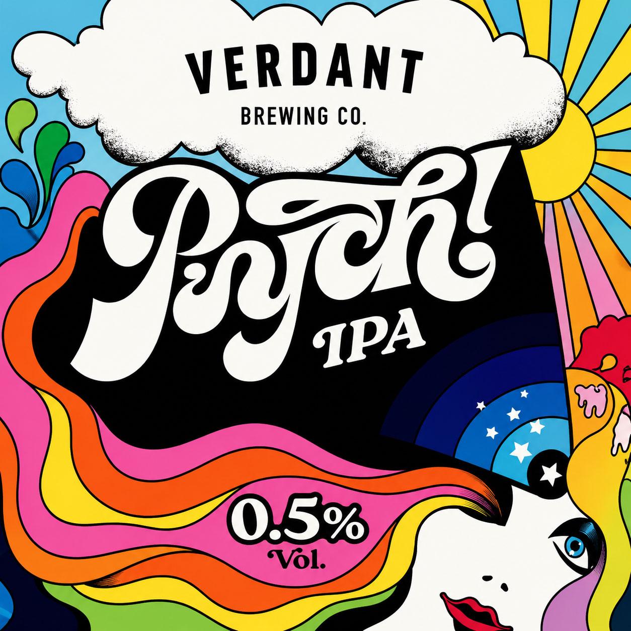 Artwork for PSYCH! by Verdant Brewing Co