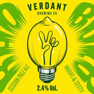 Radbulb beer artwork