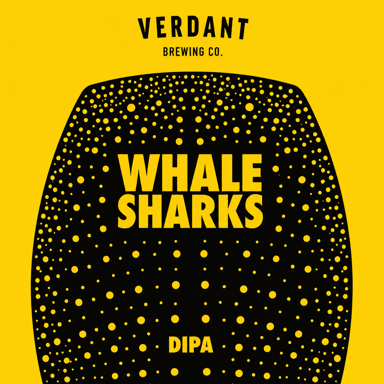 Whale Sharks beer artwork