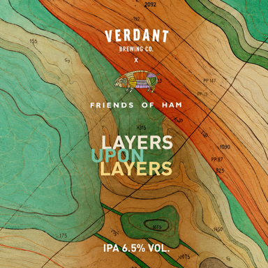 Layers Upon Layers beer artwork