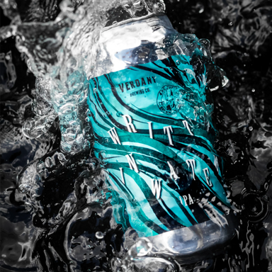 Written in Water beer artwork