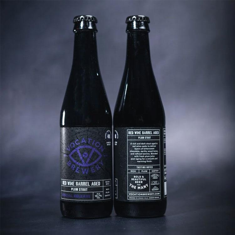 Artwork for Imperial Plum Stout by Vocation Brewery