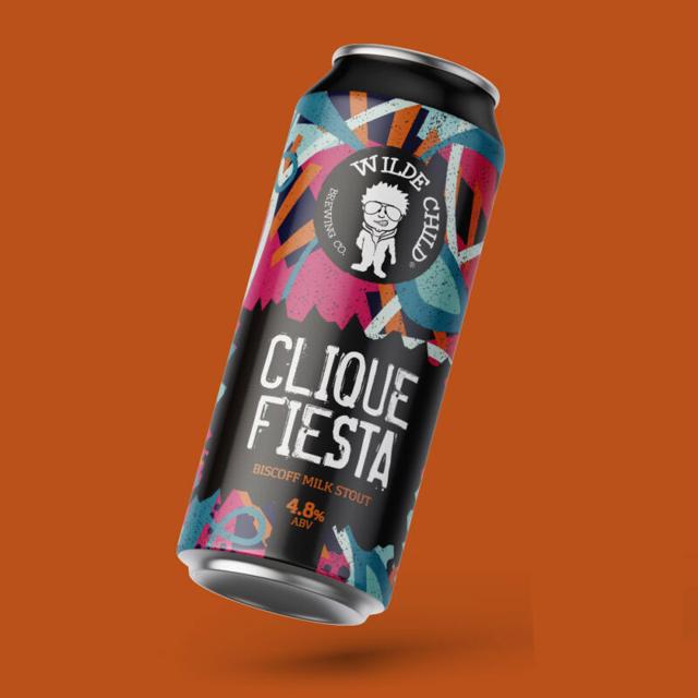 Clique Fiesta beer artwork