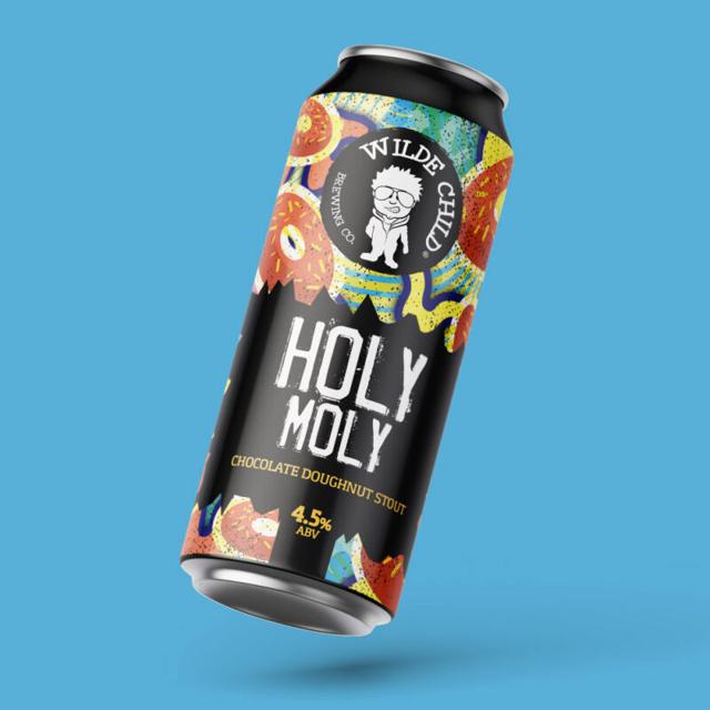 Holy Moly beer artwork