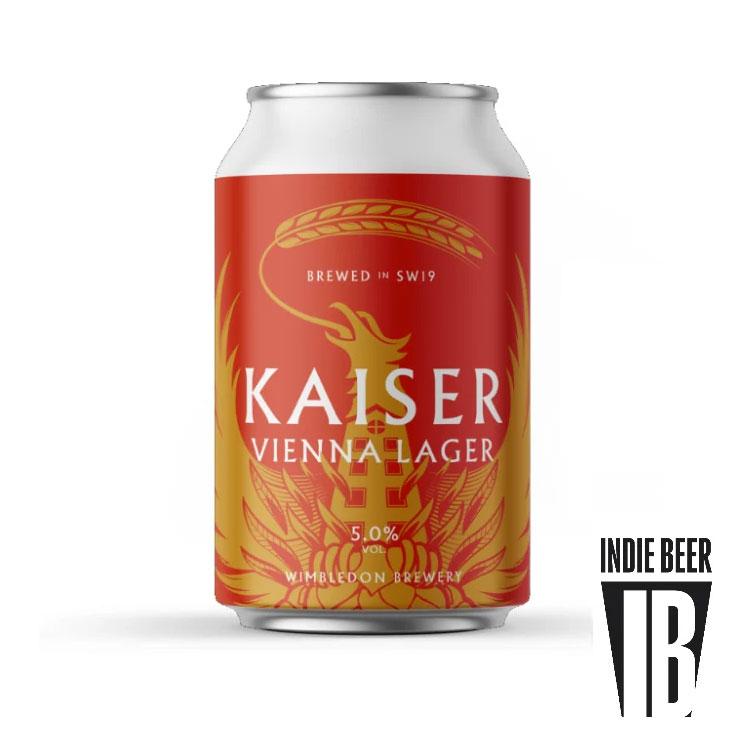 Artwork for Kaiser Vienna Lager by Wimbledon Brewery