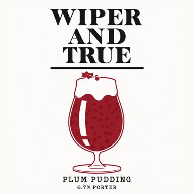 Plum Pudding beer artwork