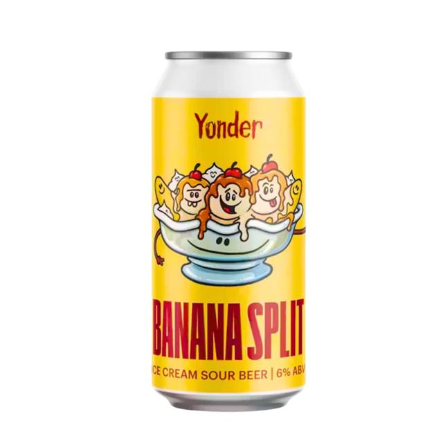 Banana Split beer artwork