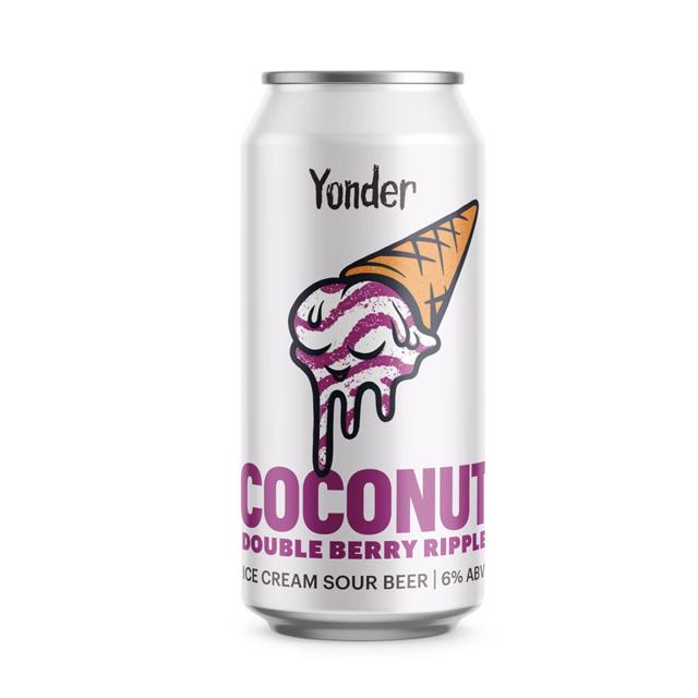 Coconut Double Berry Ripple beer artwork