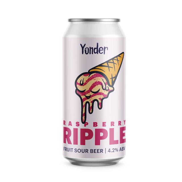 Raspberry Ripple beer artwork