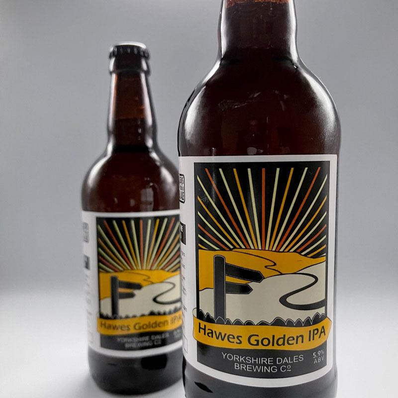Artwork for Hawes Golden IPA by Yorkshire Dales Brewery