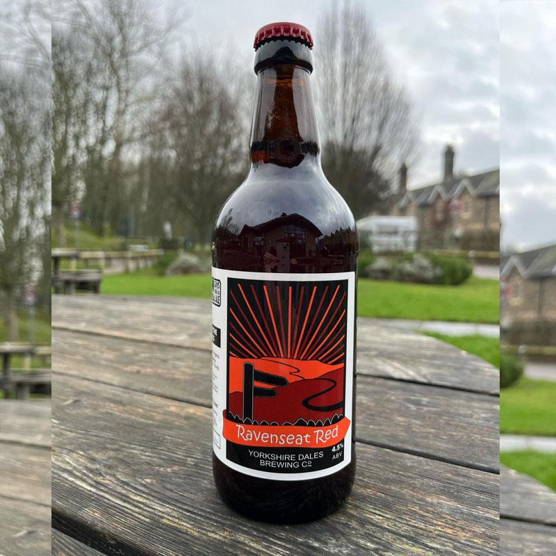 Artwork for Ravenseat Red IPA by Yorkshire Dales Brewery