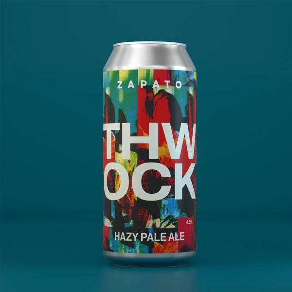 Thwock beer artwork