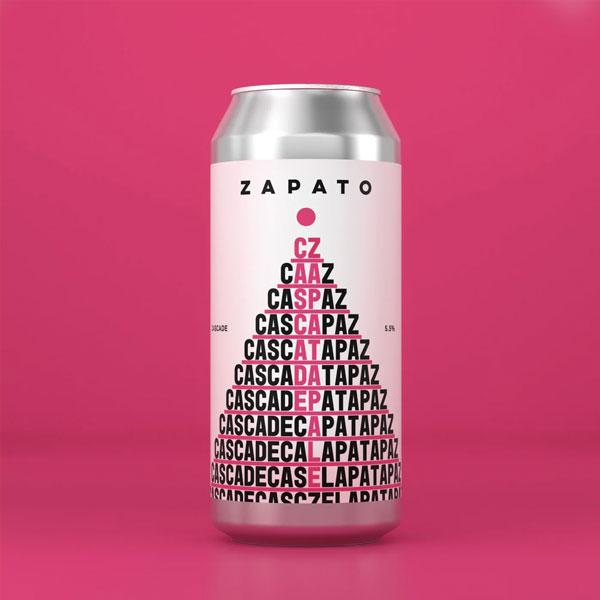 Zapatapale Cascade beer artwork
