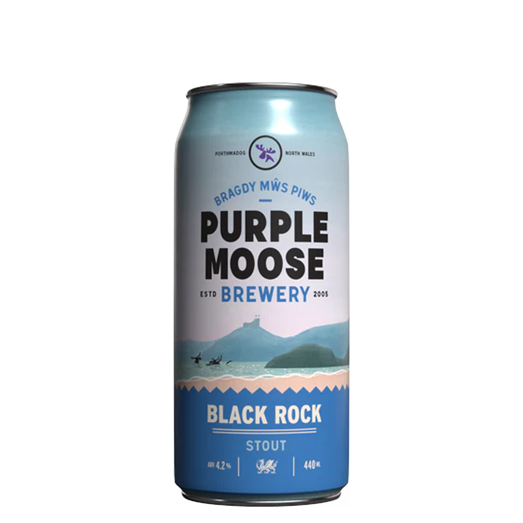 Black Rock Stout can