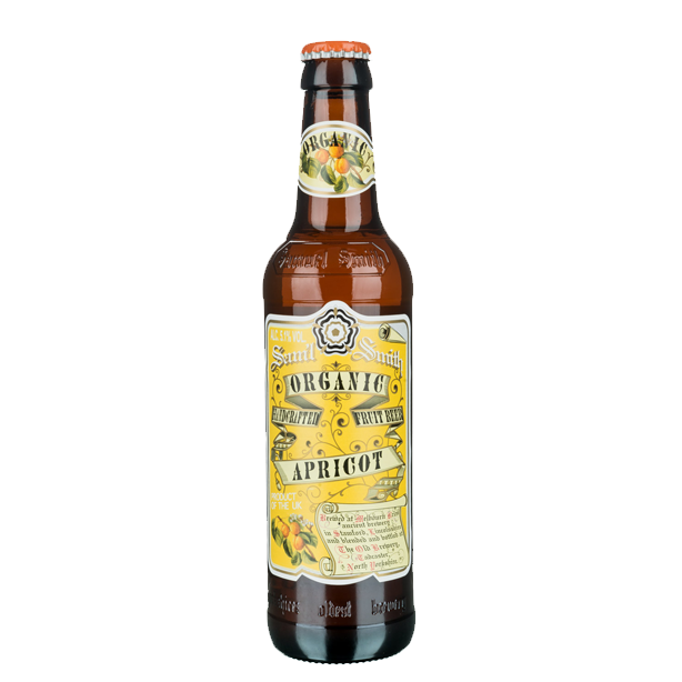 Organic Apricot Fruit Beer can