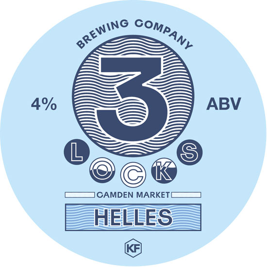 Helles beer artwork